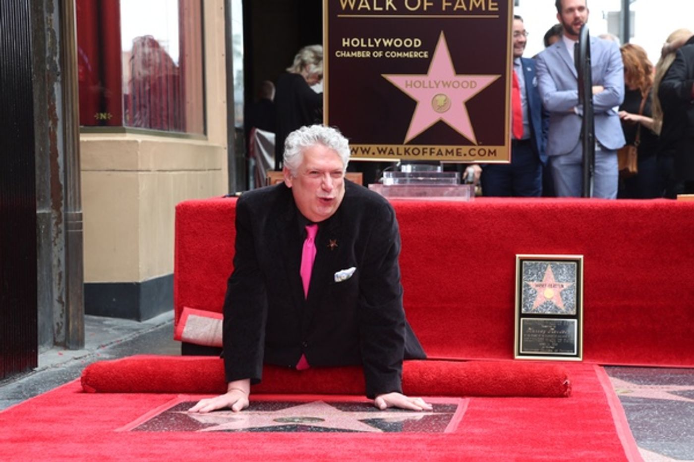 Photo Flash: KINKY BOOTS' Cyndi Lauper and Harvey Fierstein Get Stars on the Hollywood Walk of Fame  Image