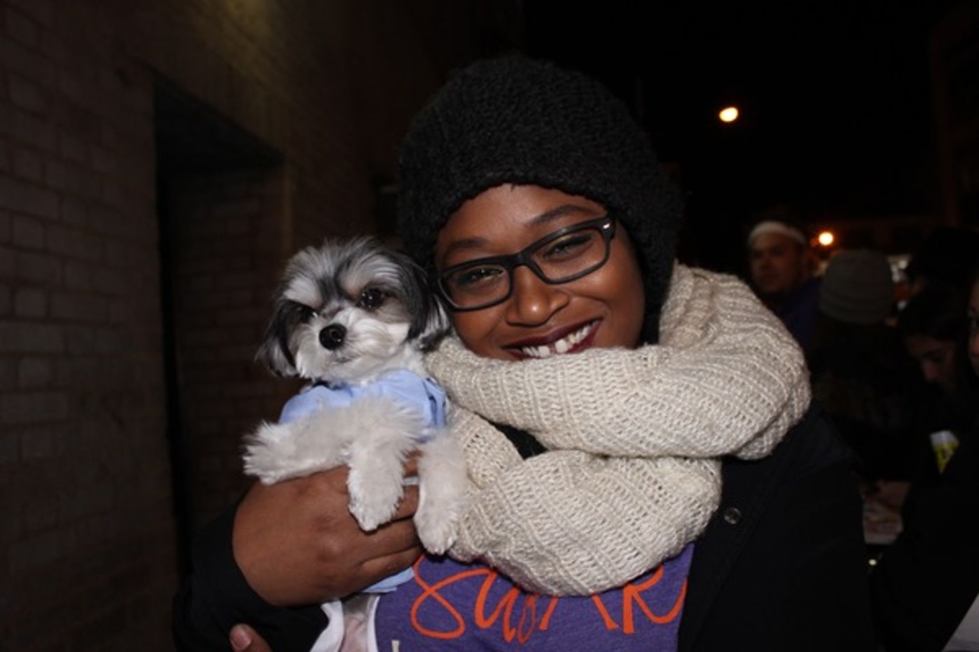 Photo Flash: Tinkerbelle the Dog Follows Her Nose to Broadway's WAITRESS Photo Flash: Tinkerbelle the Dog Follows Her Nose to Broadway's WAITRESS Image