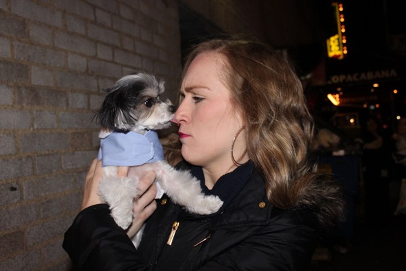 Photo Flash: Tinkerbelle the Dog Follows Her Nose to Broadway's WAITRESS Photo Flash: Tinkerbelle the Dog Follows Her Nose to Broadway's WAITRESS Image