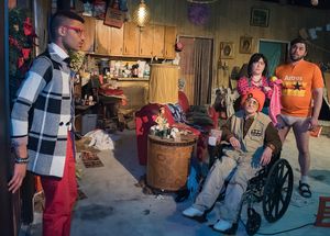 Jamal Howard, Carrie Campana, Caitlin Jackson and Kirk Jackson Photo