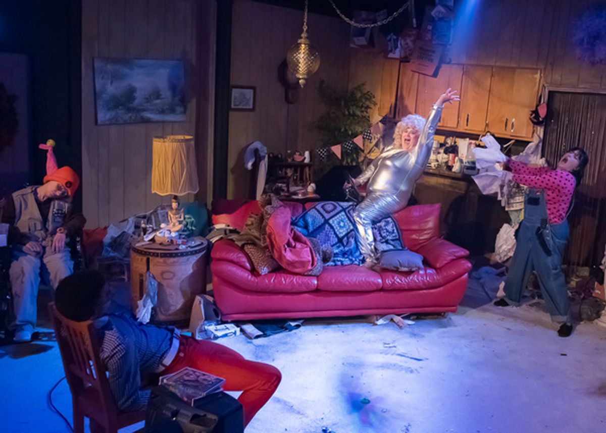 Anthony Whitaker with Carrie Campana, Jamal Howard and Caitlin Jackson at 