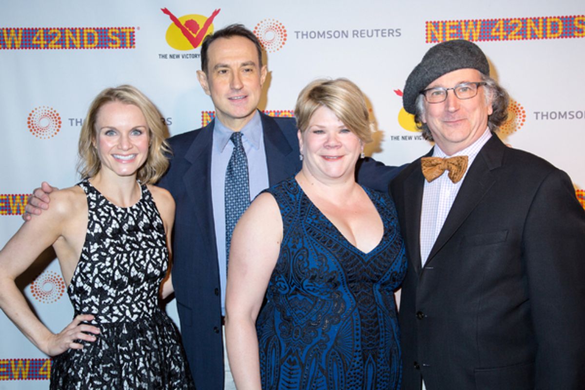 Kate Reinders, Frank Vlastnik, Danielle Ferland, Mark Linn-Baker at 