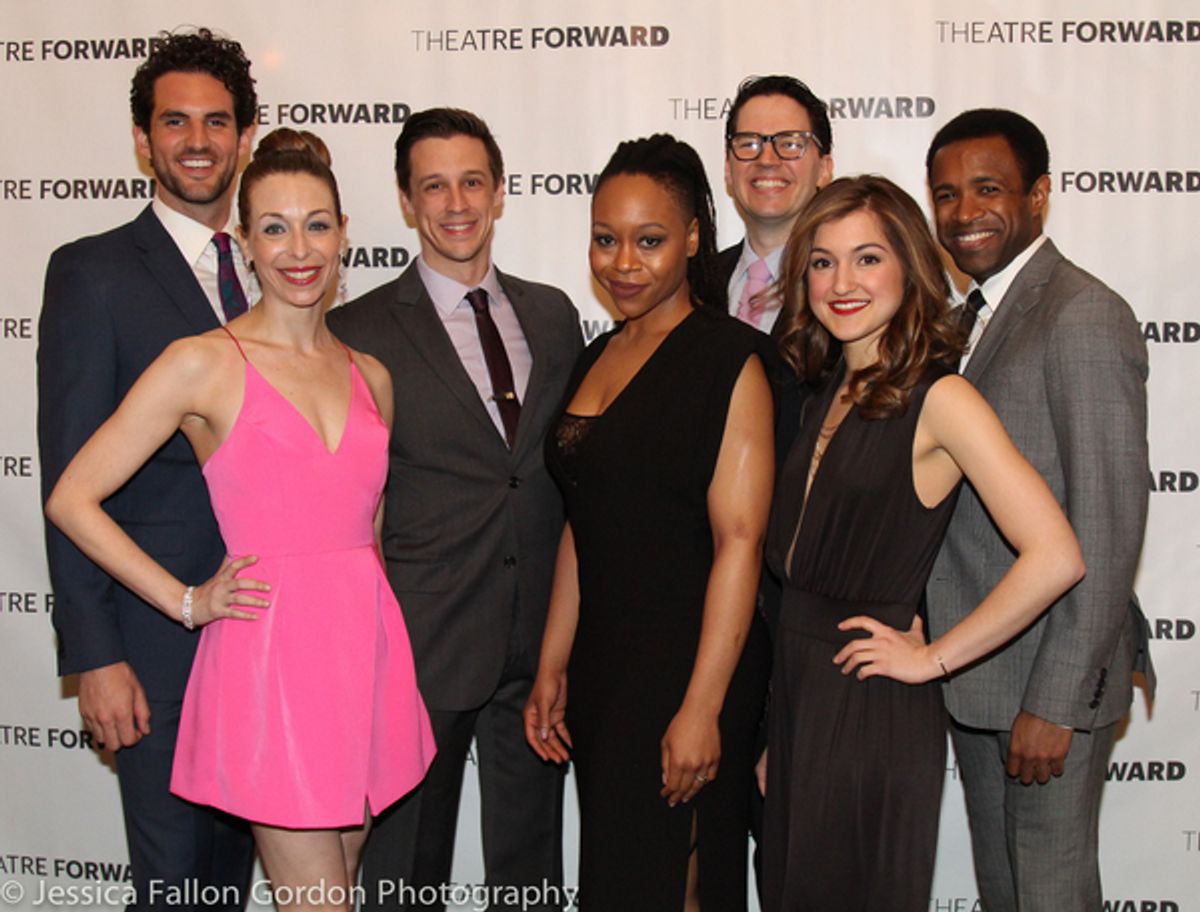 John Riddle, Robin Levine, Jason Michael Snow, Tamika Lawrence, Kevin Duda, Lindsey Brett Carothers and Alan Wiggins at 