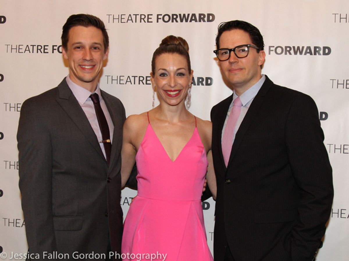 Jason Michael Snow, Robin Levine and Kevin Duda at 