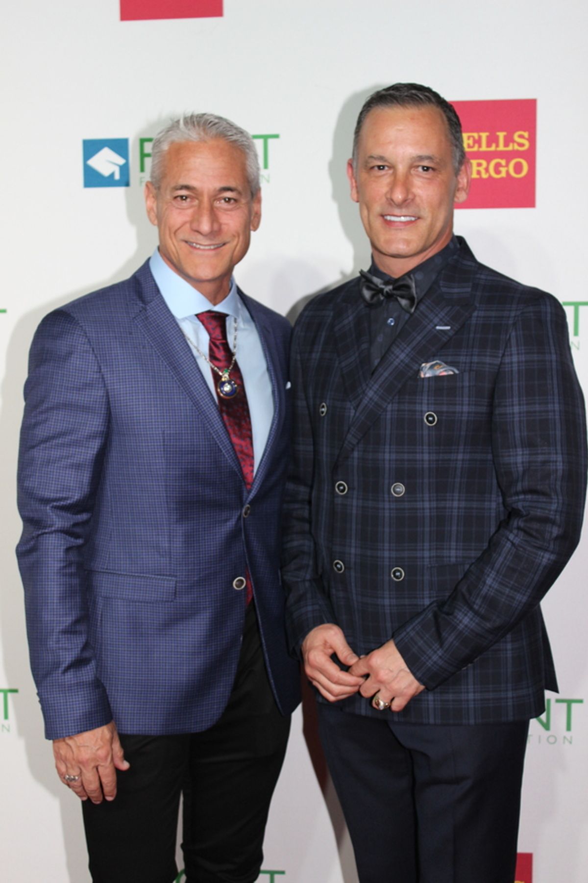 Greg Louganis and Johnny Chaillot at 
