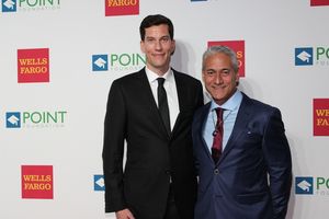 Pete Nowalk and Greg Louganis @ BroadwayWorld Pete Nowalk and Greg Louganis Photo