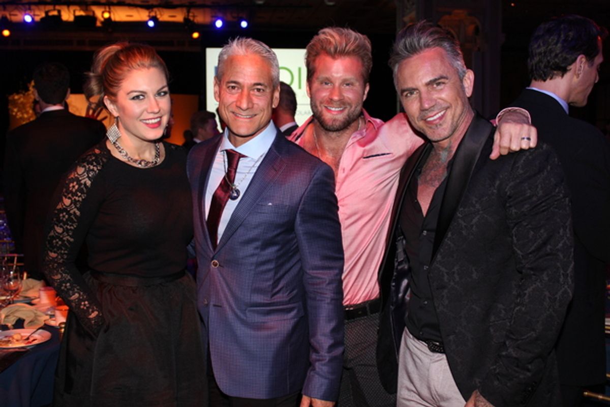 Mallory Hagan, Greg Louganis, Craig Ramsey and Brandon Liberati at 
