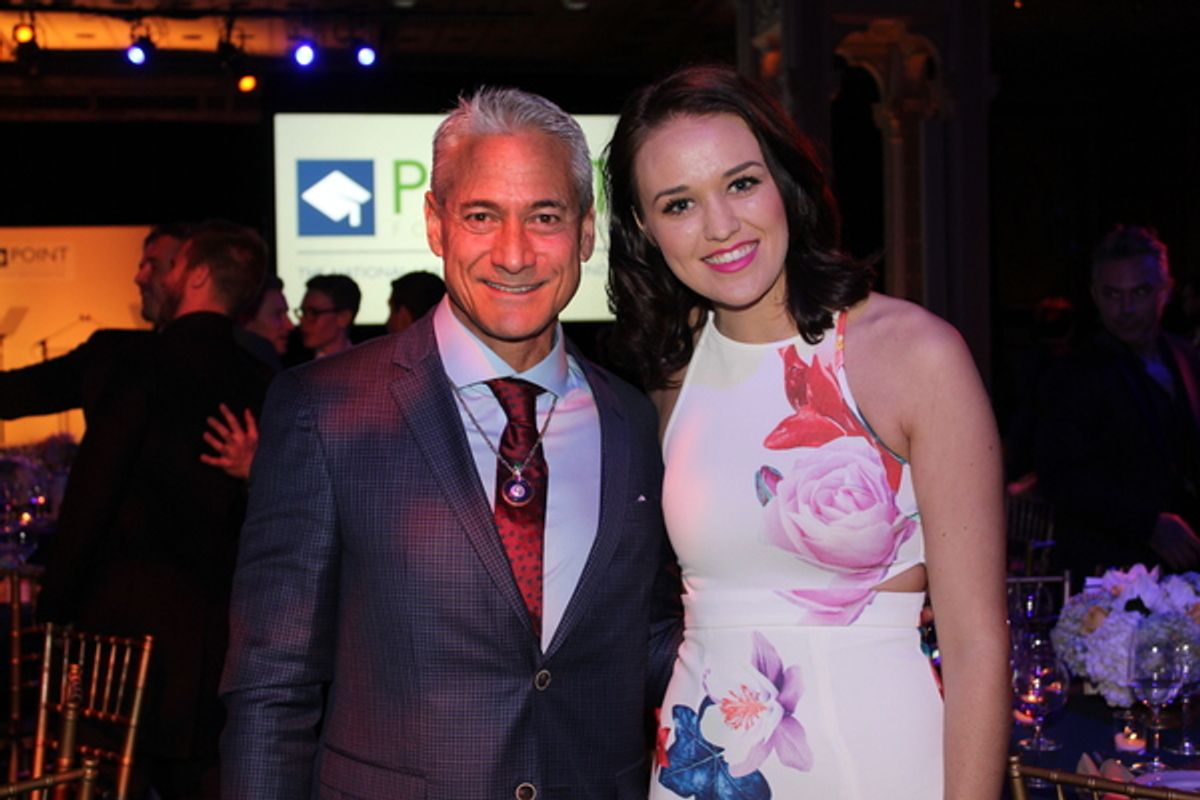 Greg Louganis and Maddie Shea Baldwin  at 