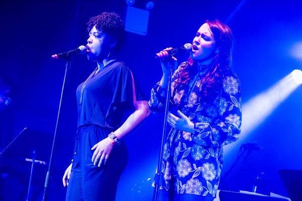 Lilli Cooper & Christine Dwyer; Photo by Kristin Goehring Photo