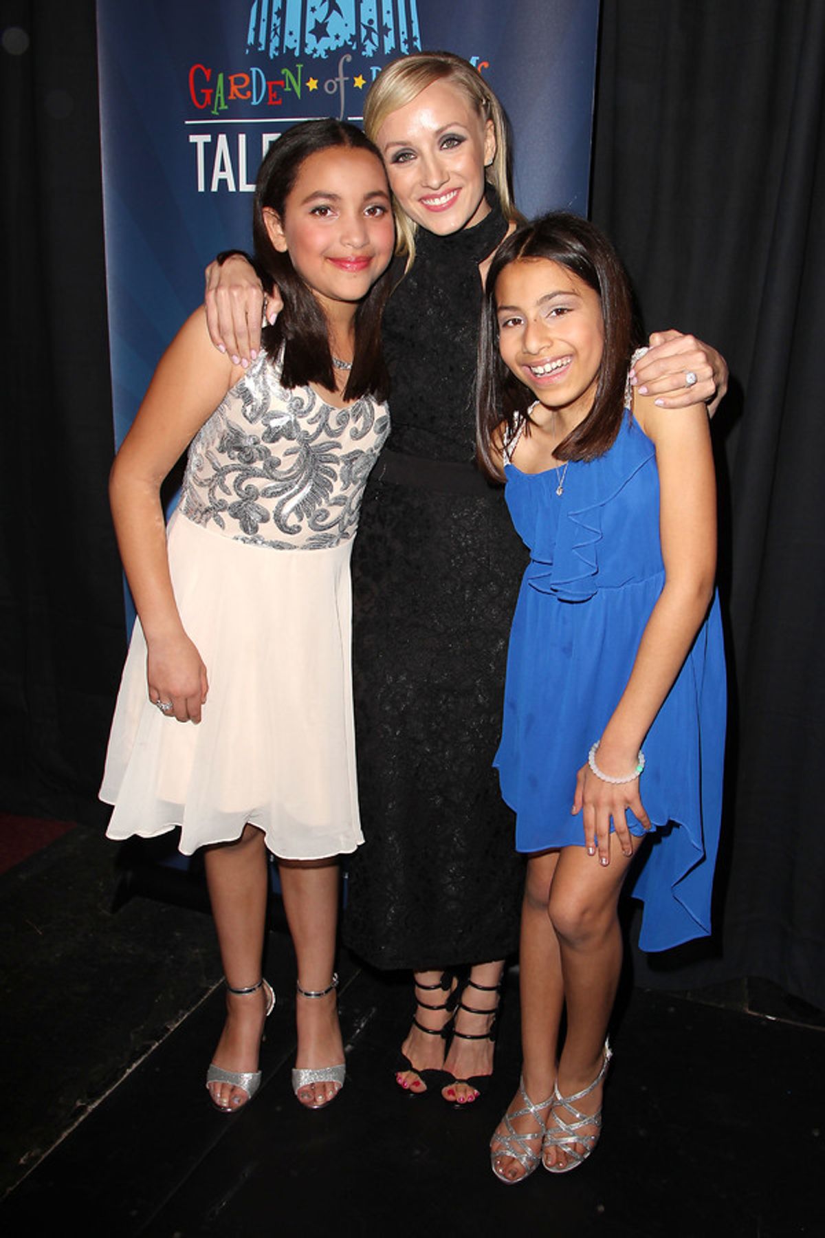 Nastia Liukin with Garden of Dreams Kids at 