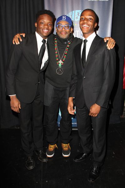 Spike Lee with Garden of Dreams Kids Photo