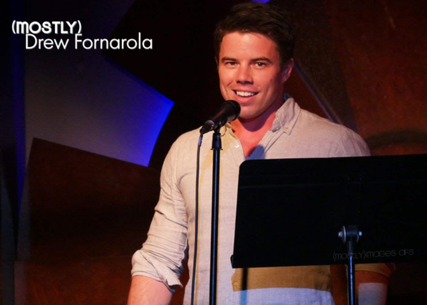 Photo Flash: Drew Fornarola Continues (mostly)musicals Series at LA's Bar Fedora Photo Flash: Drew Fornarola Continues (mostly)musicals Series at LA's Bar Fedora Image