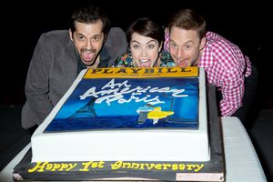 Robert Fairchild, Leanne Cope, Christopher Wheeldon Photo
