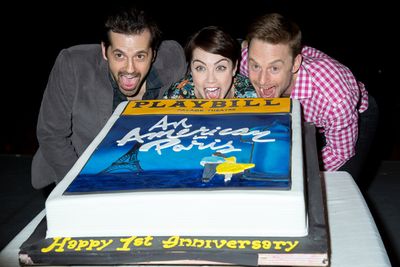 Robert Fairchild, Leanne Cope, Christopher Wheeldon Photo