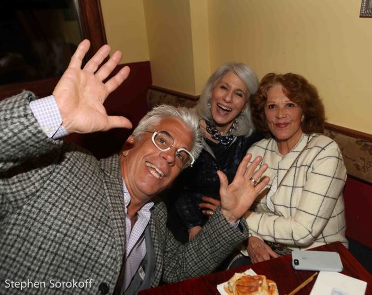 Steve Bakunas, Jamie deRoy, Linda Lavin at 