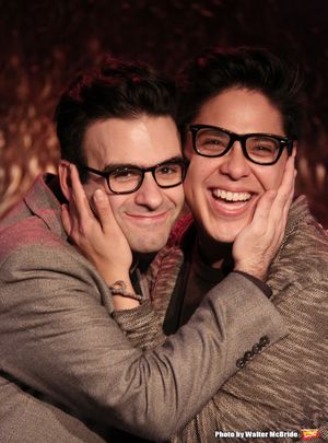 Joe Iconis and George Salazar @ BroadwayWorld Joe Iconis and George Salazar Photo