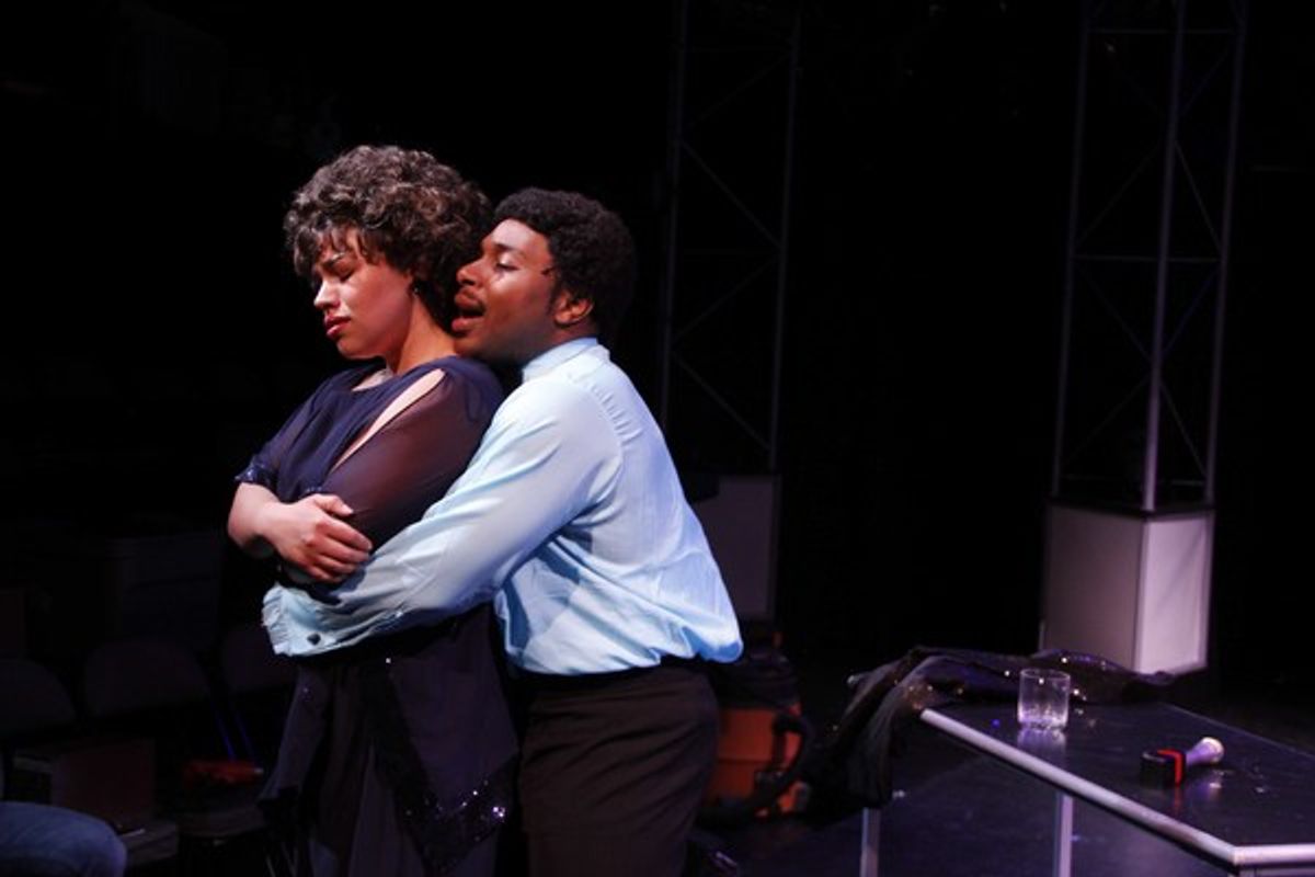 Katherine Thomas, â€"Lorrell Robinsonâ€' and Eric Lewis â€"Jimmy Earl' at 