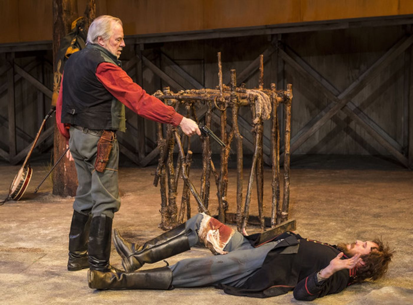 Photo Flash: First Look at Sterling K. Brown, Michael McKean and More in 'FATHER COMES HOME FROM THE WARS' at the Taper  Image