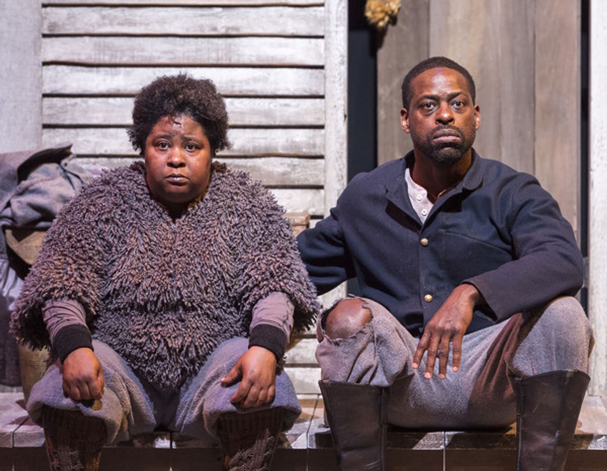 Patrena Murray and Sterling K. Brown at 