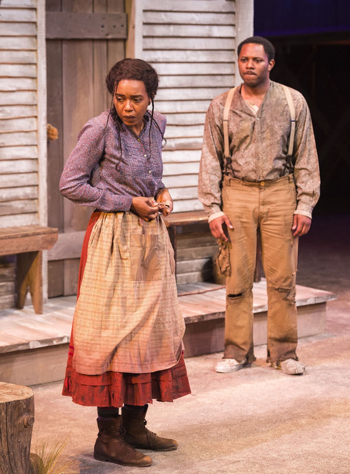 Sameerah Luqmaan-Harris and Larry Powell at 