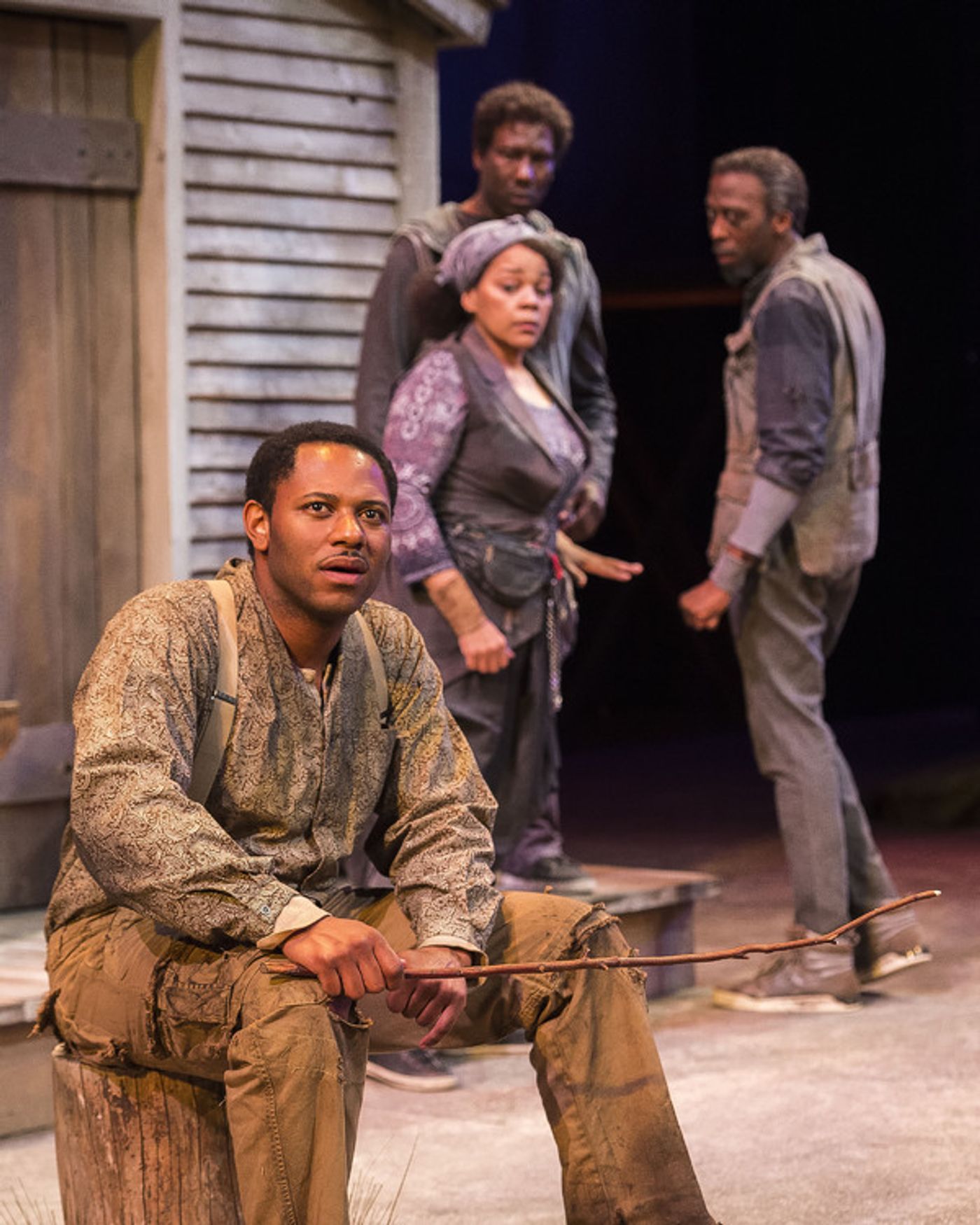Photo Flash: First Look at Sterling K. Brown, Michael McKean and More in 'FATHER COMES HOME FROM THE WARS' at the Taper  Image