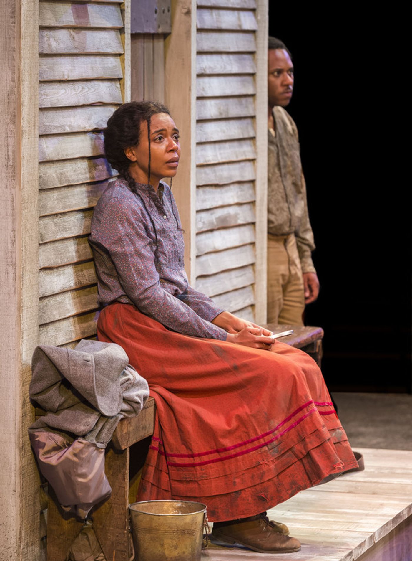 Photo Flash: First Look at Sterling K. Brown, Michael McKean and More in 'FATHER COMES HOME FROM THE WARS' at the Taper  Image