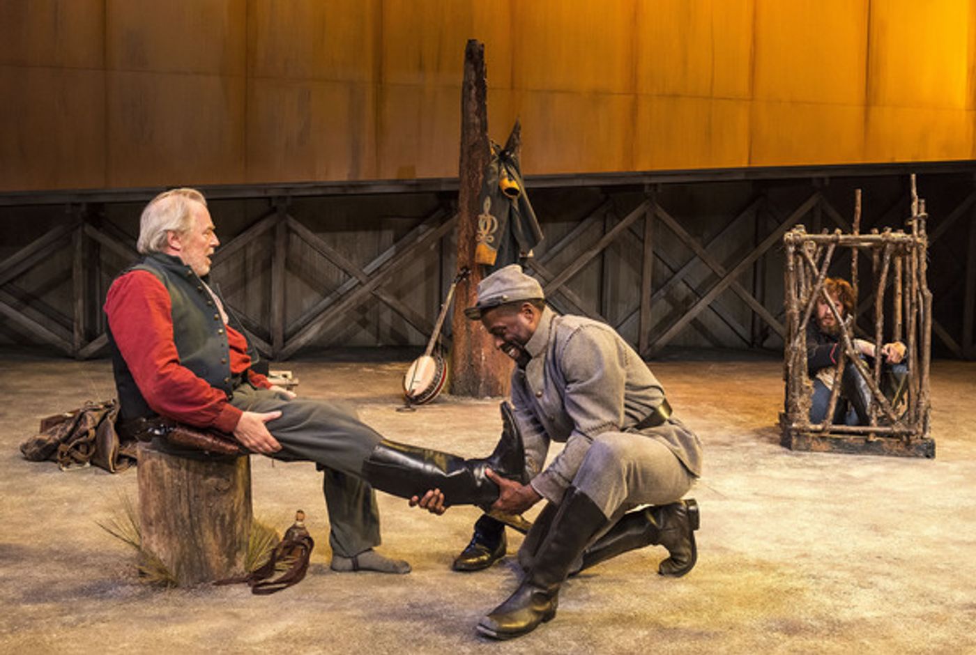 Photo Flash: First Look at Sterling K. Brown, Michael McKean and More in 'FATHER COMES HOME FROM THE WARS' at the Taper  Image