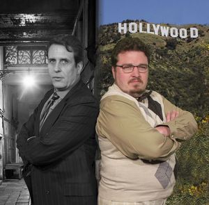 Sean St. Louis-Farrelly plays hard boiled Detective Stone and John Zimmerman plays wr Photo