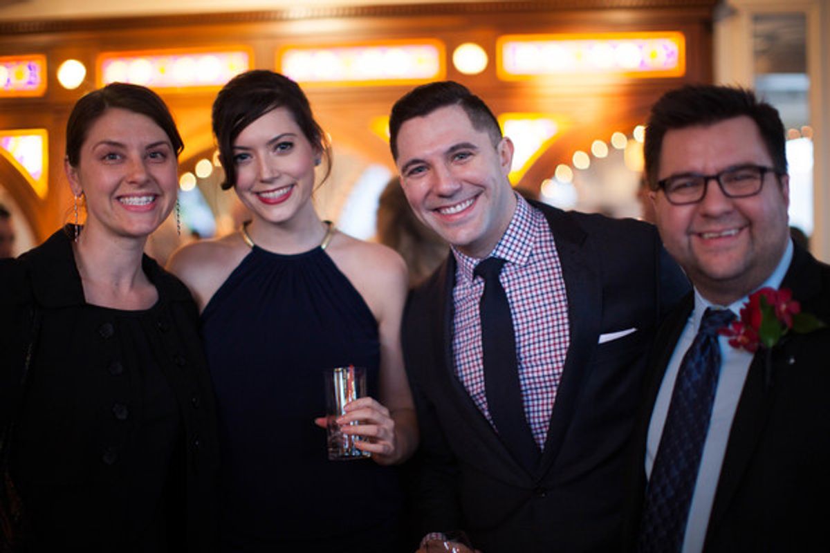 Rebecca Greer Melonik (WRINGER), Jamie Anderson, and Jacob Yandura (WRINGER) at 