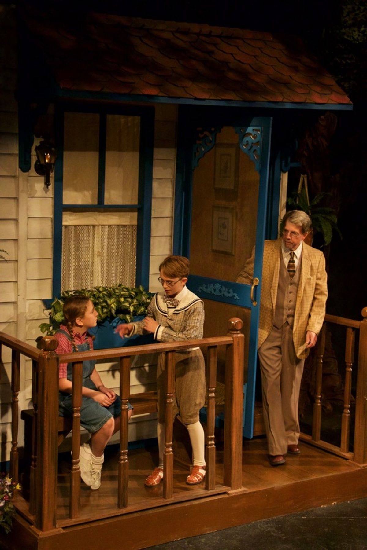 Olivia Garland, Noah McCray and Mark Shoemaker at 