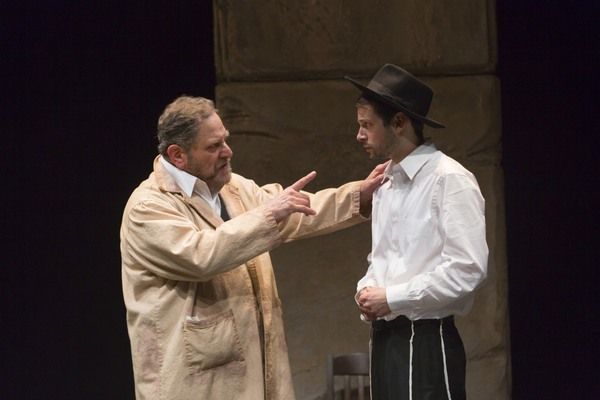 Bob Ari as Jacob Kahn and Miles G. Jackson as Asher Lev Photo