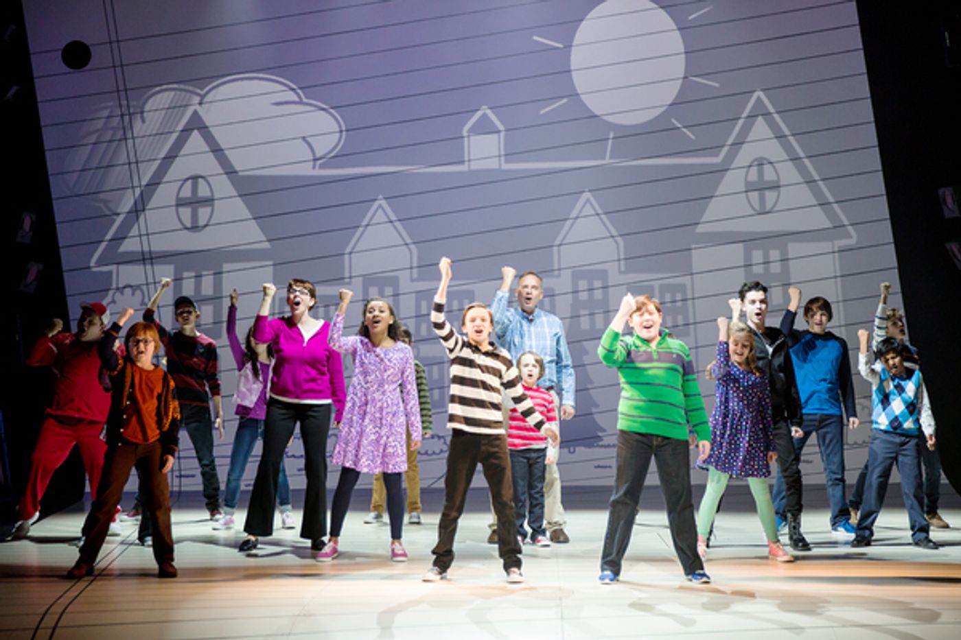 Photo Flash: First Look at Children's Theatre Company's DIARY OF A WIMPY KID World Premiere Image