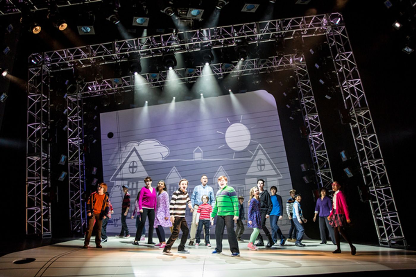 Photo Flash: First Look at Children's Theatre Company's DIARY OF A WIMPY KID World Premiere Image