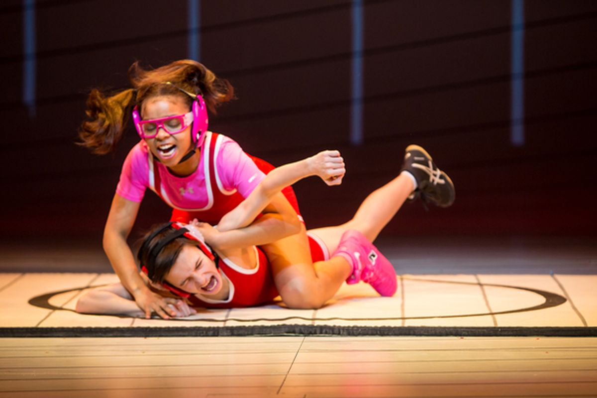 ohannah Easley as Patty, Ricky Falbo as Greg at 