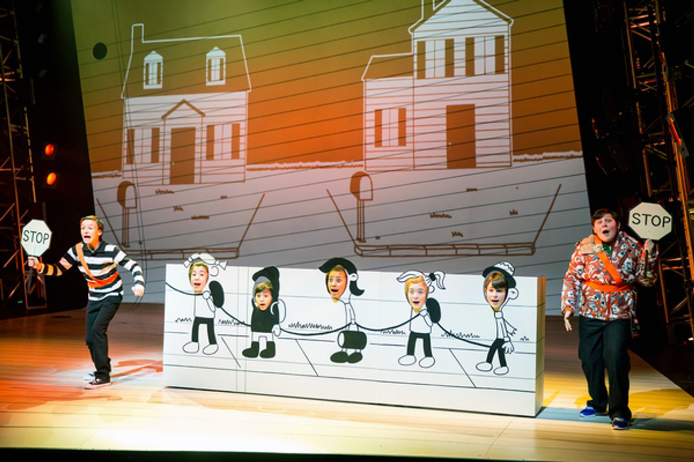 Photo Flash: First Look at Children's Theatre Company's DIARY OF A WIMPY KID World Premiere Image