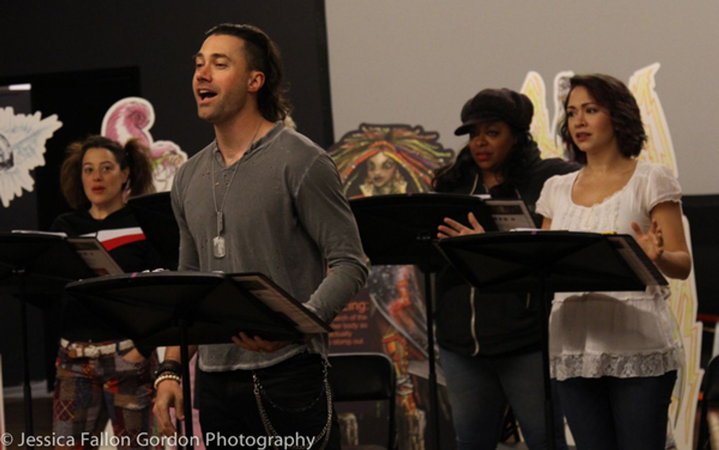 Exclusive Photo Coverage: Diana DeGarmo, Ace Young & More Take Part in CHIX 6 Reading  Image