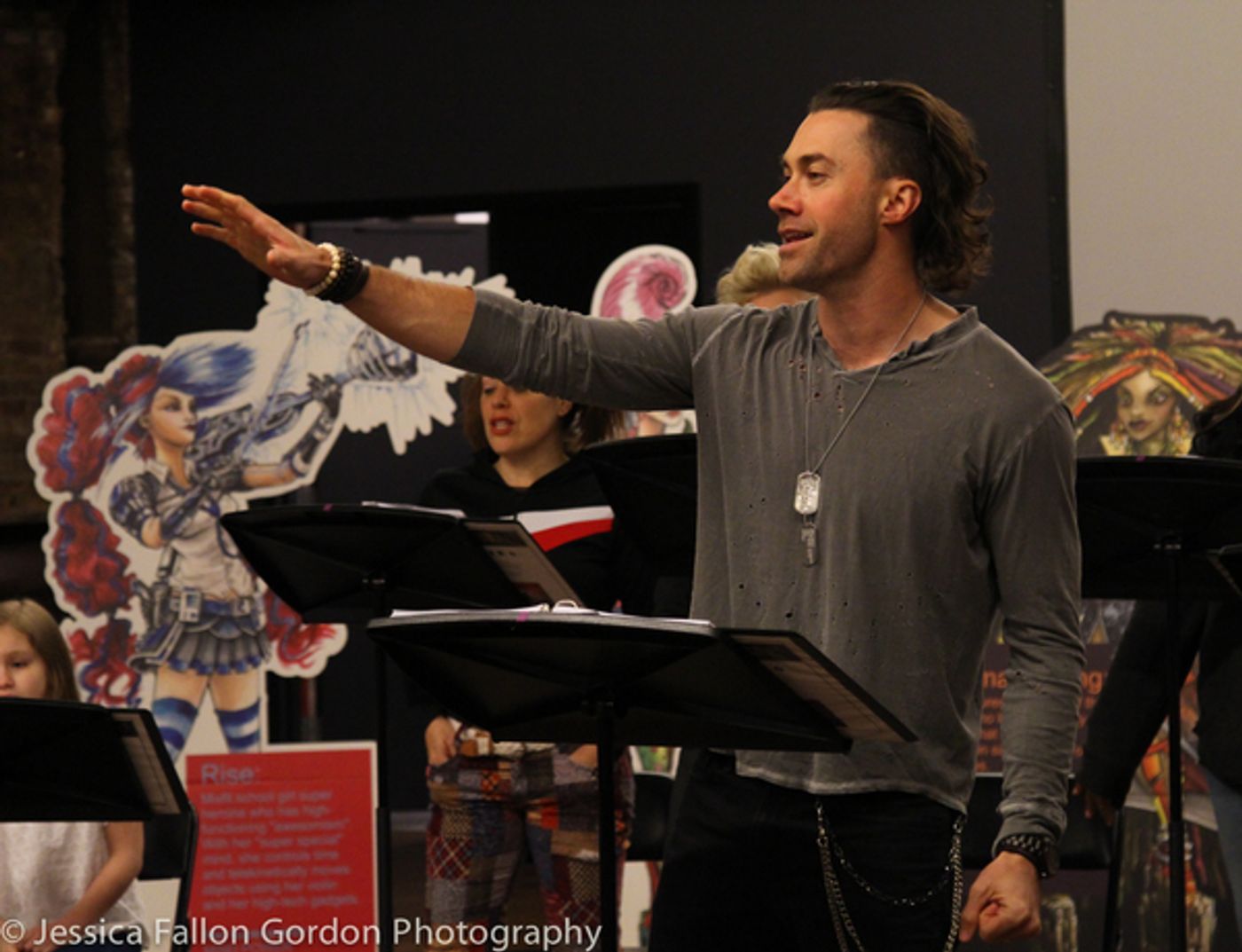 Exclusive Photo Coverage: Diana DeGarmo, Ace Young & More Take Part in CHIX 6 Reading  Image