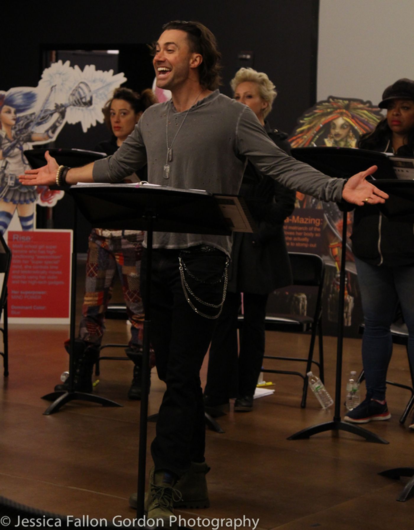 Exclusive Photo Coverage: Diana DeGarmo, Ace Young & More Take Part in CHIX 6 Reading  Image