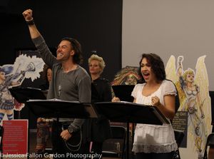 Ace Young and Diana DeGarmo @ BroadwayWorld Ace Young and Diana DeGarmo Photo