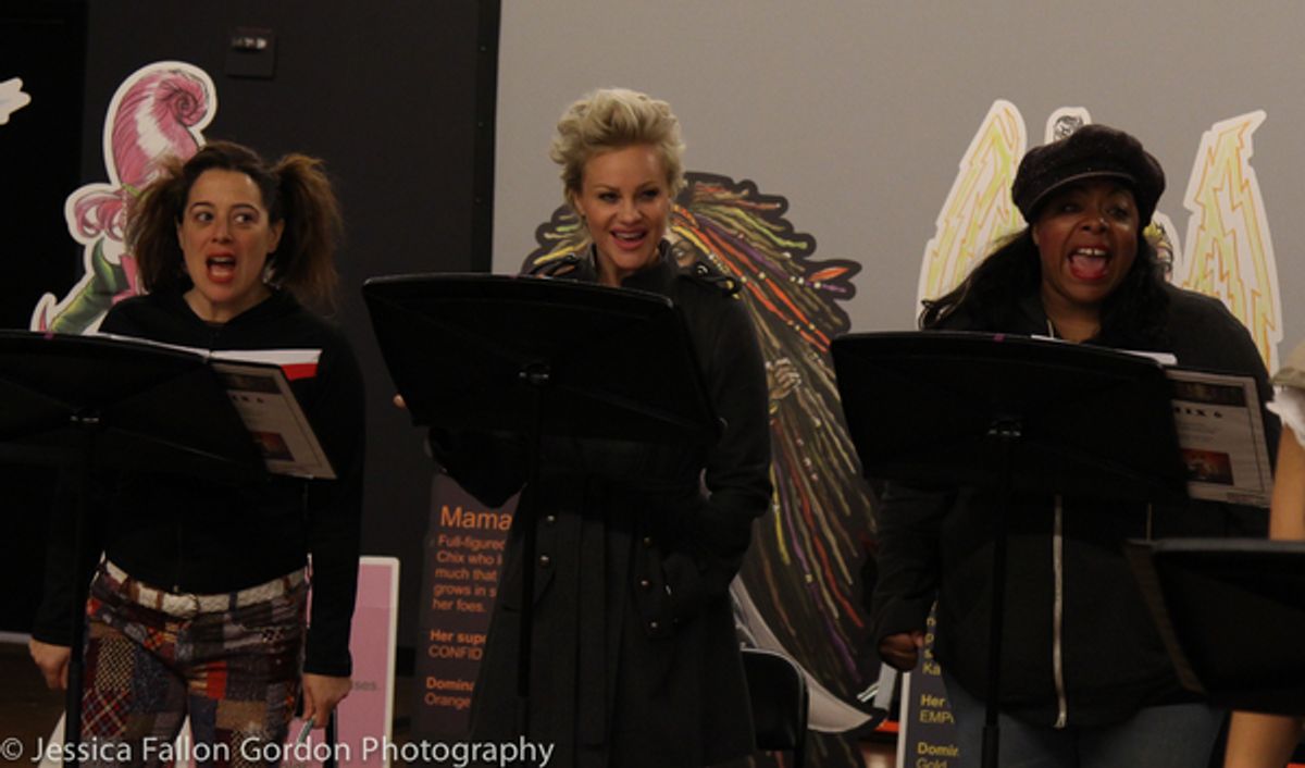 Sheri Sanders, Nicolette Hart and LaVon Fisher Wilson at 