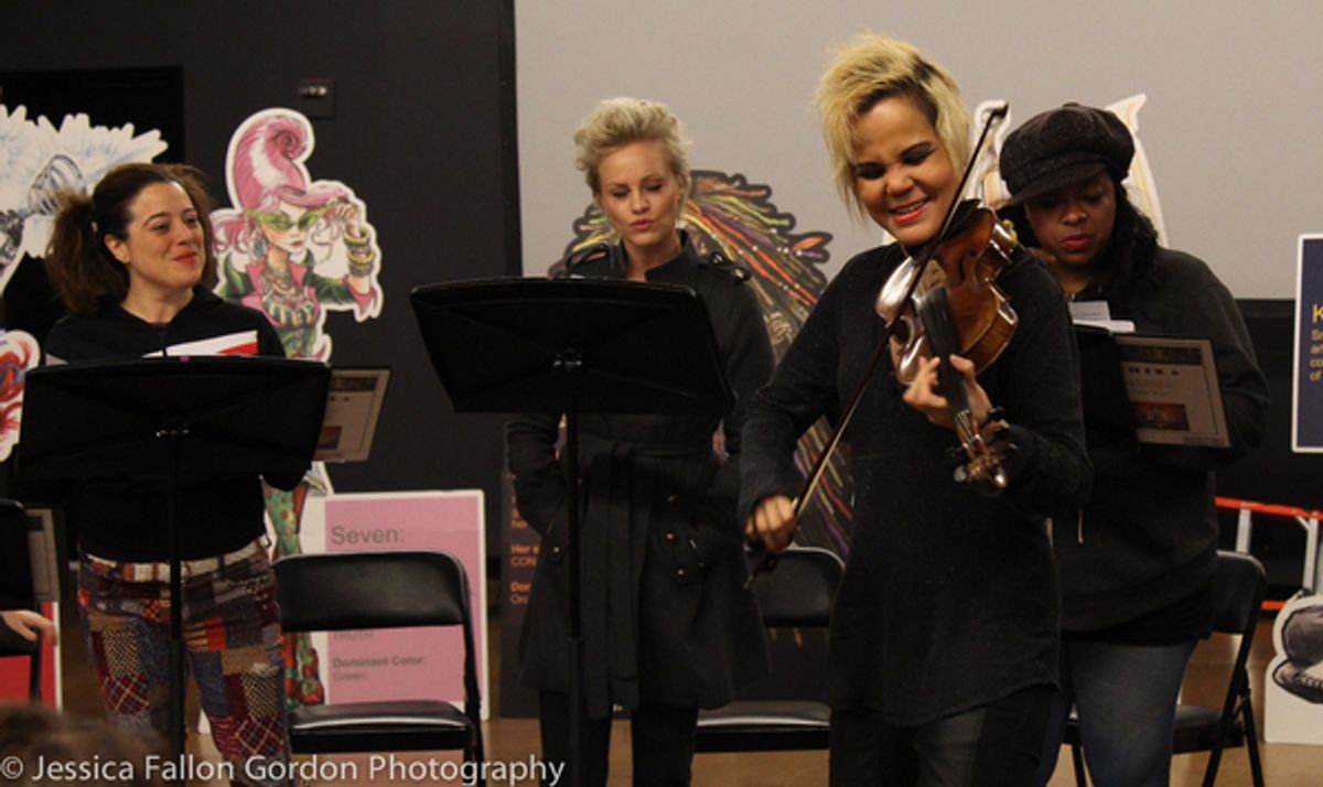 Sheri Sanders, Nicolette Hart, Lourds Lane and LaVon Fisher Wilson at 