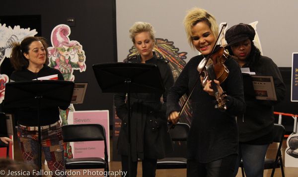 Sheri Sanders, Nicolette Hart, Lourds Lane and LaVon Fisher Wilson Photo