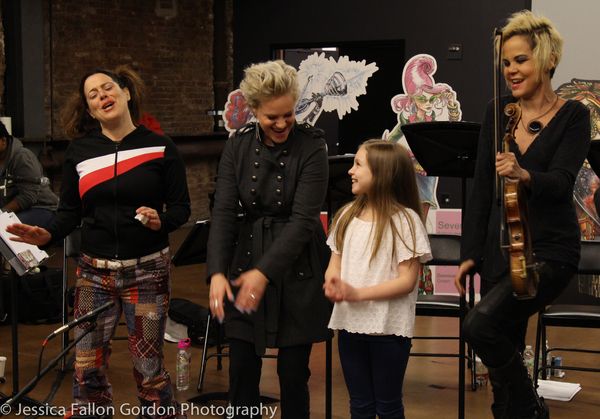 Sheri Sanders, Nicolette Hart, Mimi Ryder and Lourds Lane Photo