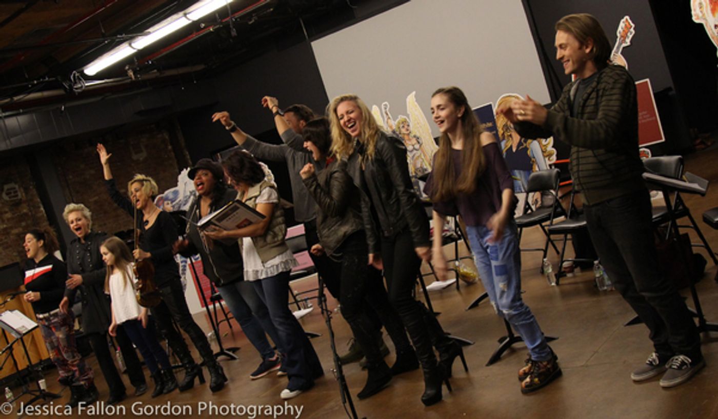 Exclusive Photo Coverage: Diana DeGarmo, Ace Young & More Take Part in CHIX 6 Reading  Image