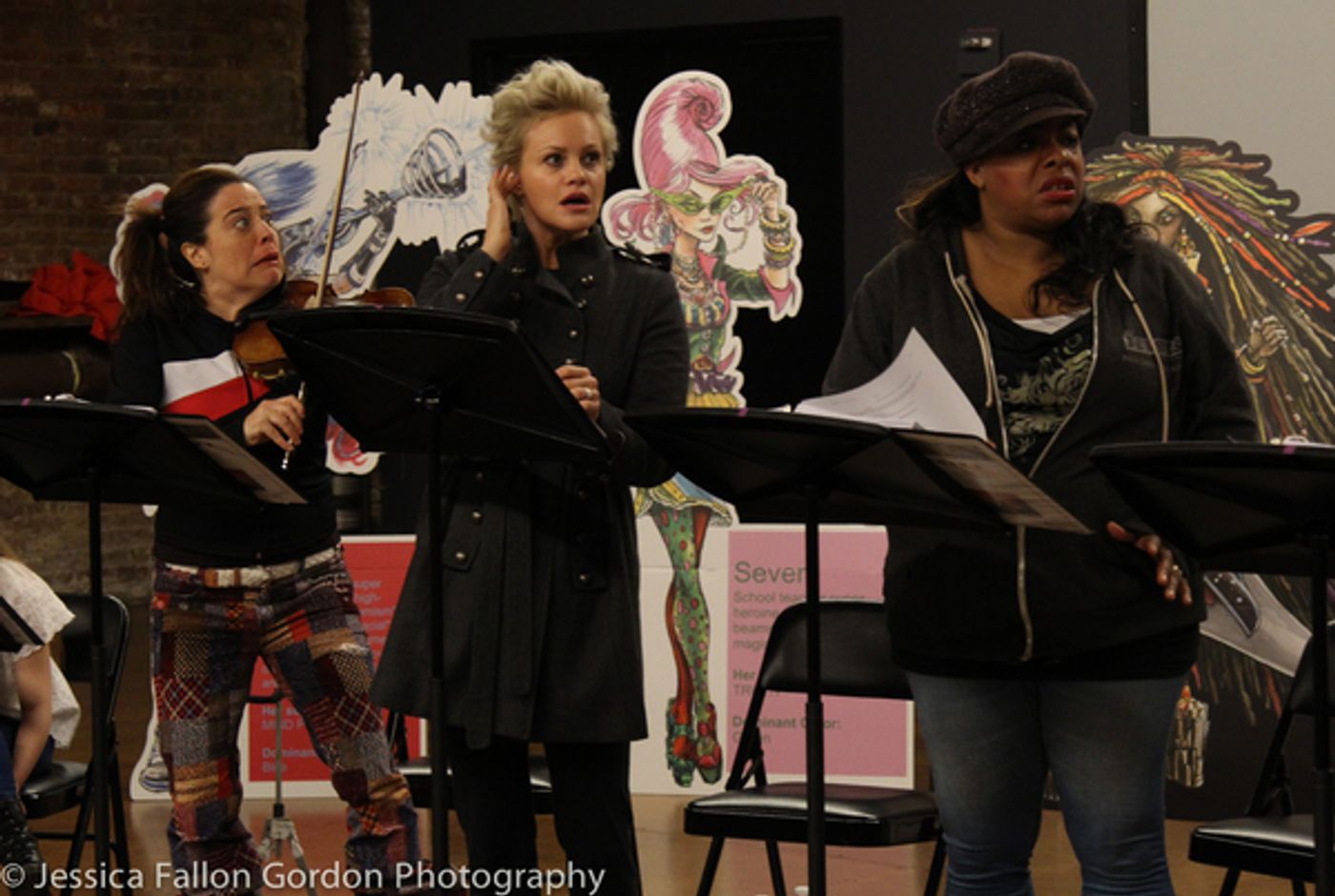 Exclusive Photo Coverage: Diana DeGarmo, Ace Young & More Take Part in CHIX 6 Reading  Image