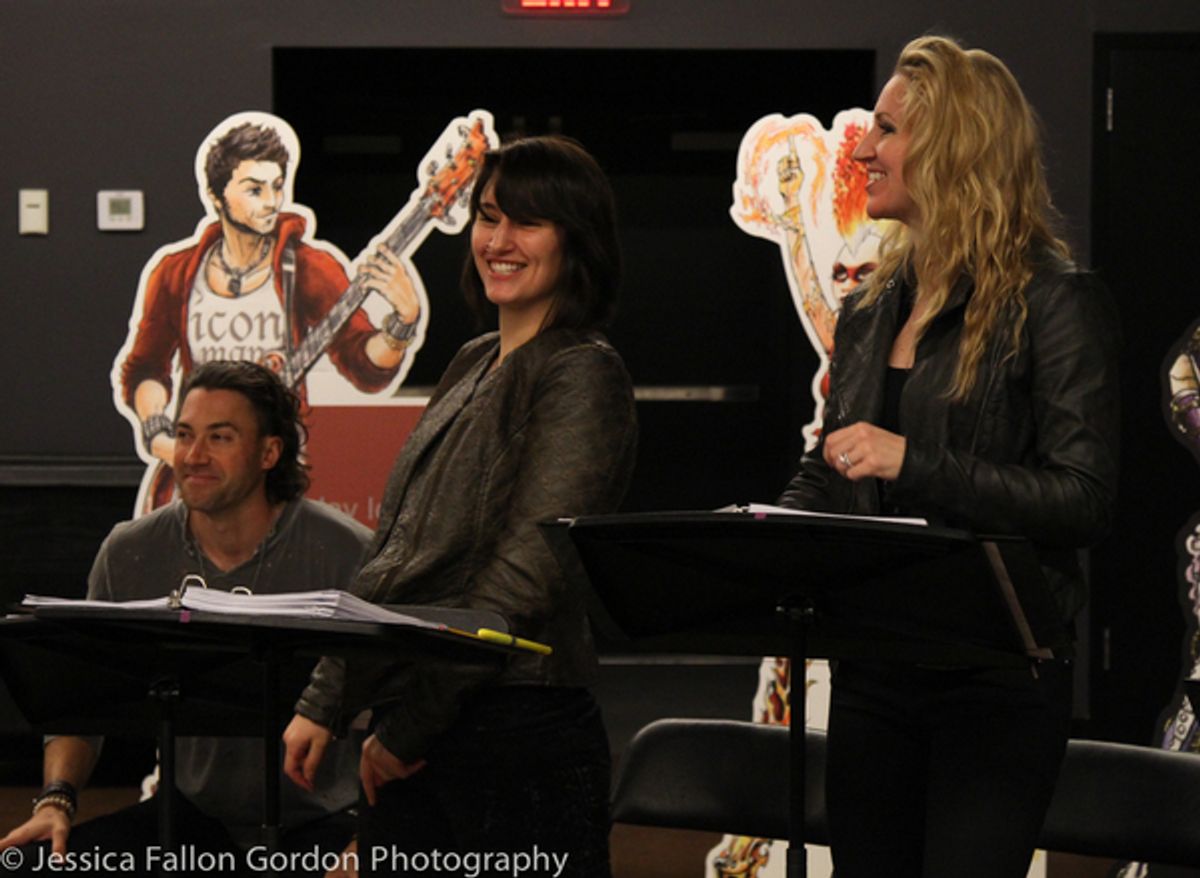 Ace Young, Brie Cassil and Molly Tynes at 