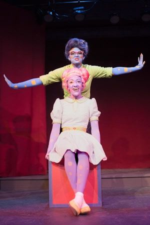 Shelby Ringdahl as Ms. Square and Tyla Collier as Lily Polkadot @ BroadwayWorld Shelby Ringdahl as Ms. Square and Tyla Collier as Lily Polkadot Photo