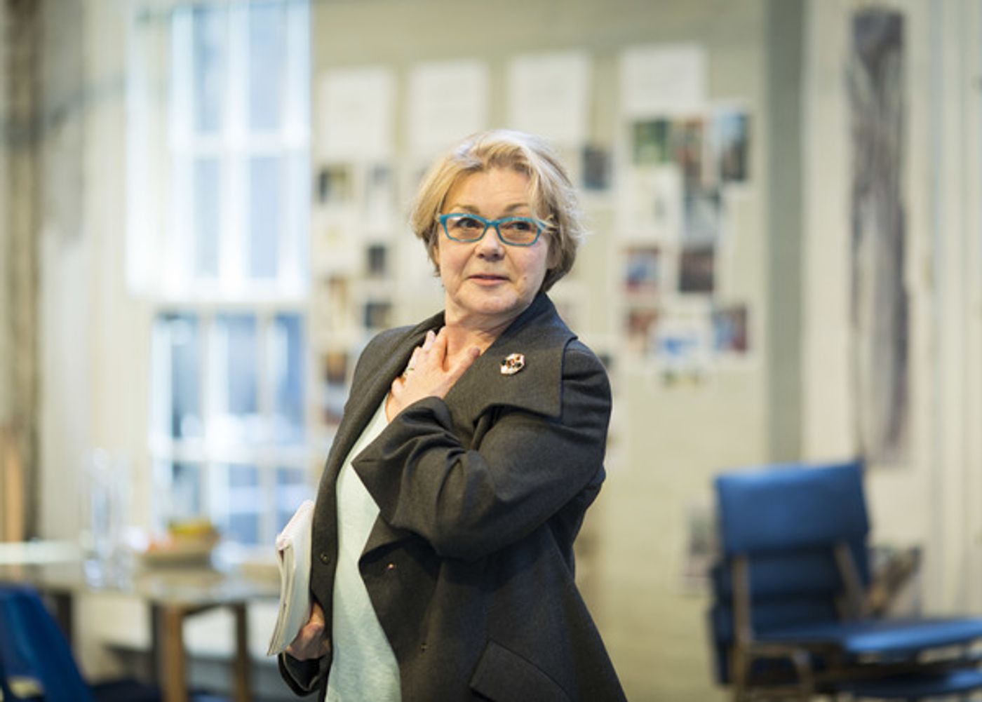 Photo Flash: In Rehearsal with Zoe Wanamaker and Cast for ELEGY at Donmar Warehouse Photo Flash: In Rehearsal with Zoe Wanamaker and Cast for ELEGY at Donmar Warehouse Image