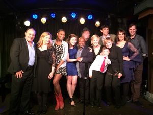 left to right: Glenn Rosenblum, Dianne Fraser, Julia Black, Juliana Hansen, Jeffery Polk, Brad Ellis (behind), Joanne O'Brien, Tami Tappan Damiano, Damon Kirsche (Behind), Dante Damiano (in front), Robyn De Lano, David Zack @ BroadwayWorld left to right: Glenn Rosenblum, Dianne Fraser, Julia Black, Juliana Hansen, Jeffery P Photo