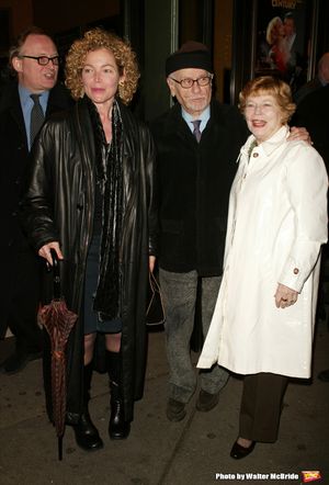 Amy Irving with Eli Wallach and Anne JacksonAttending the Opening Night Performance o Photo